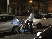  بالصور: تذّمر في صفوف المواطنين بيافا اثر تحرير مخالفات سير بالجملة بحقهم 